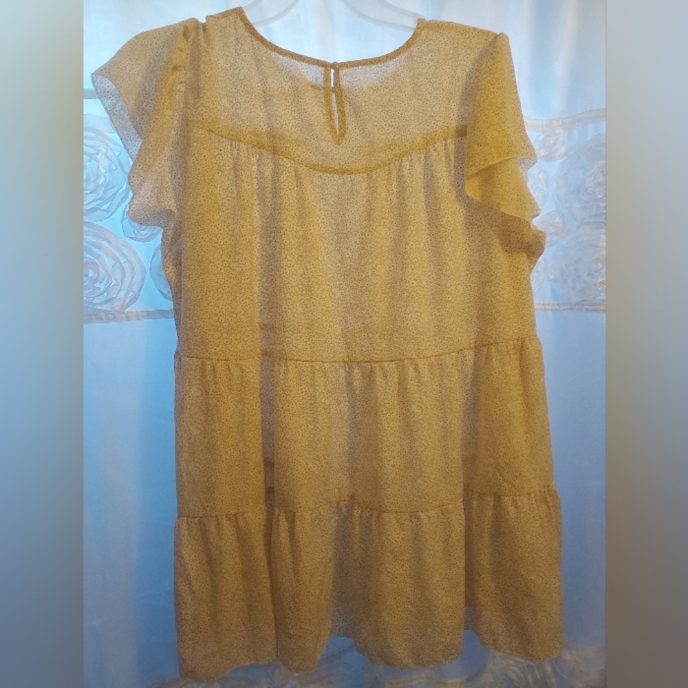 DAISY RUFFLE MINI DRESS